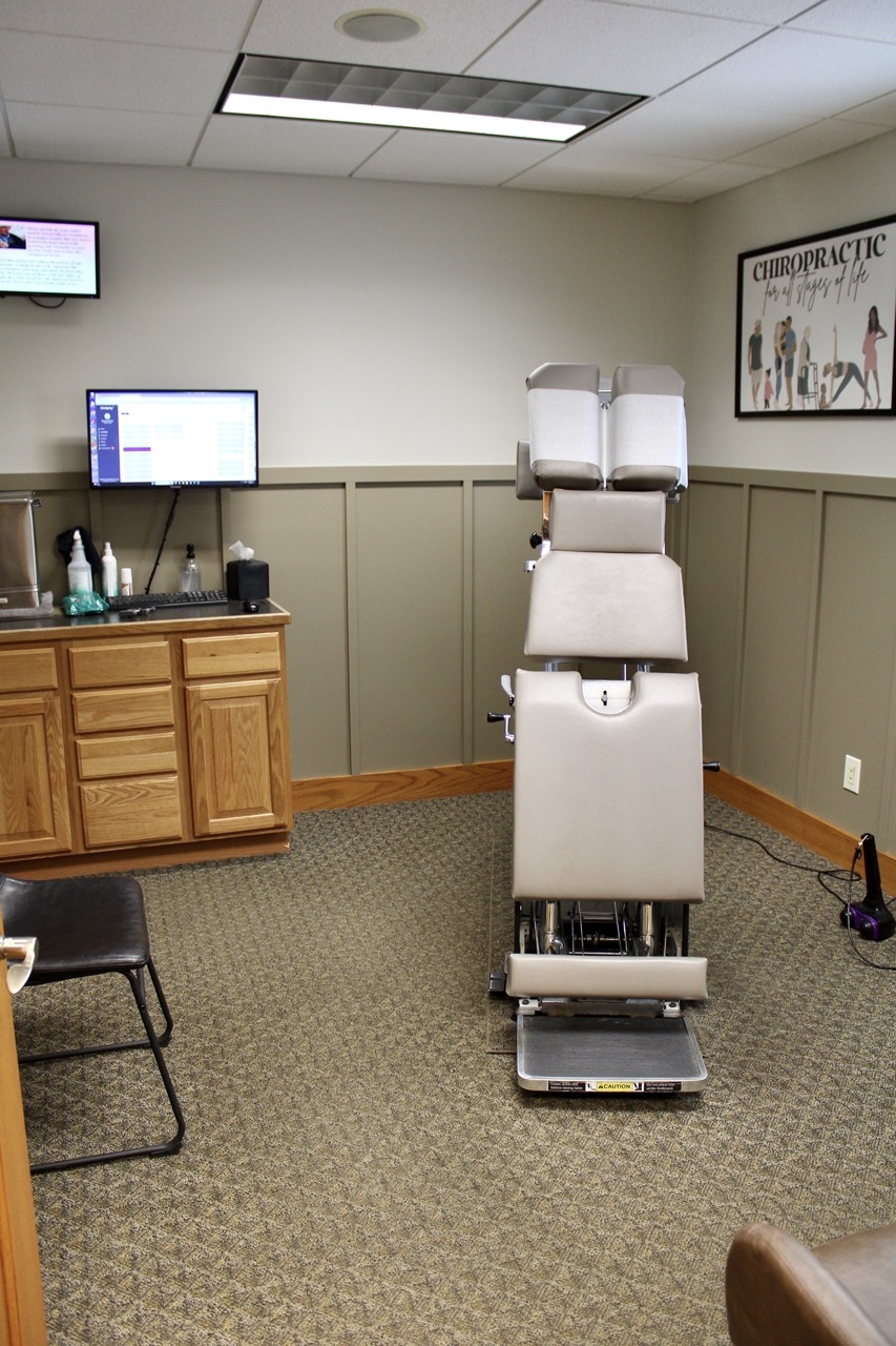 Our Adjustment Room at Squires Chiropractic